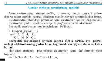 Kimyo 9-sinf ảnh chụp màn hình 3