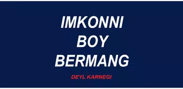 Imkonni boy bermang  - Tashvis