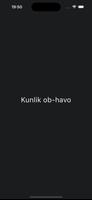 Kunlik ob-havo 포스터