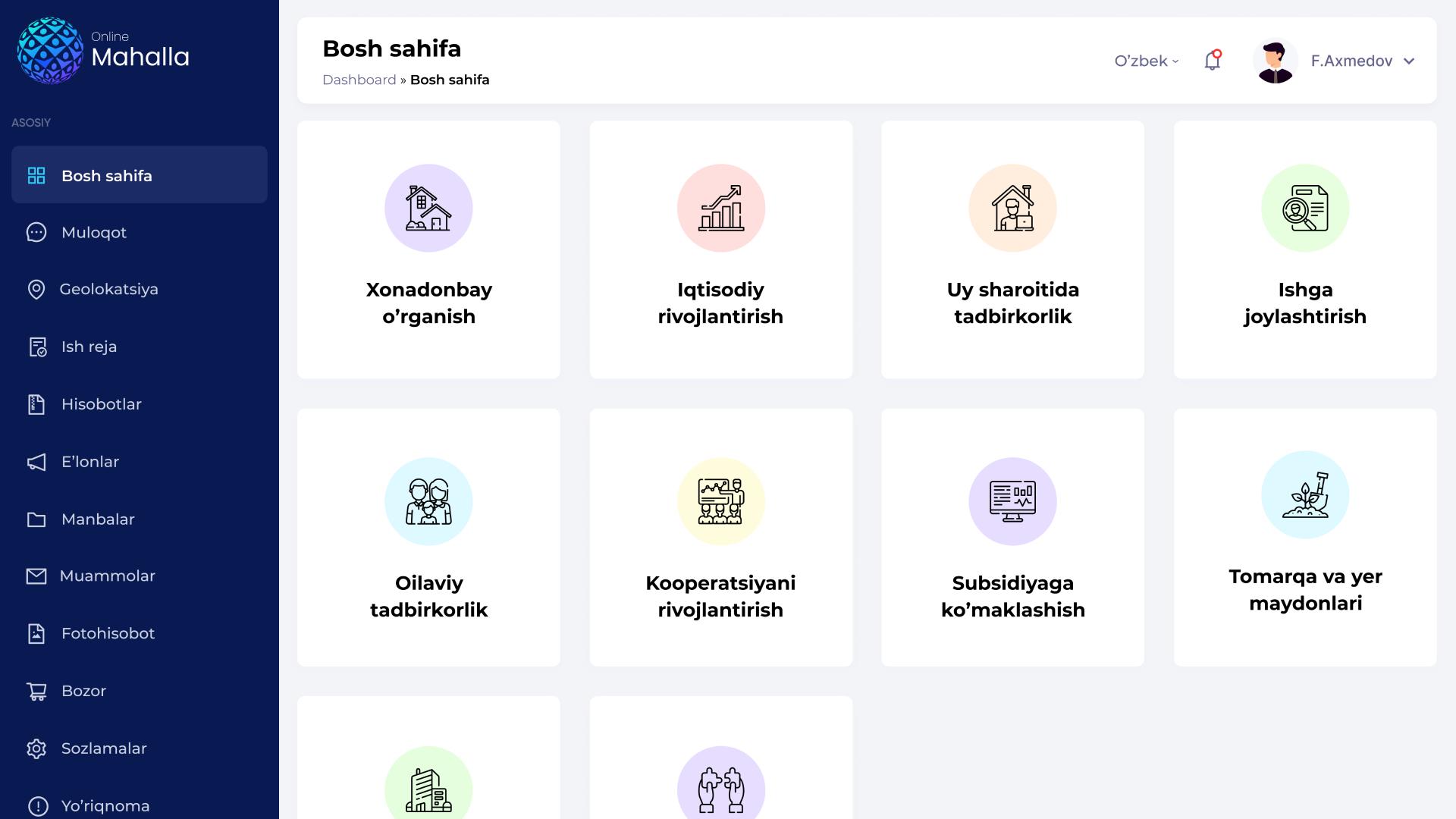 Махалла платформаси Махалла платформаси