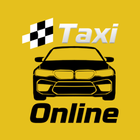 Онлайн такси водител آئیکن