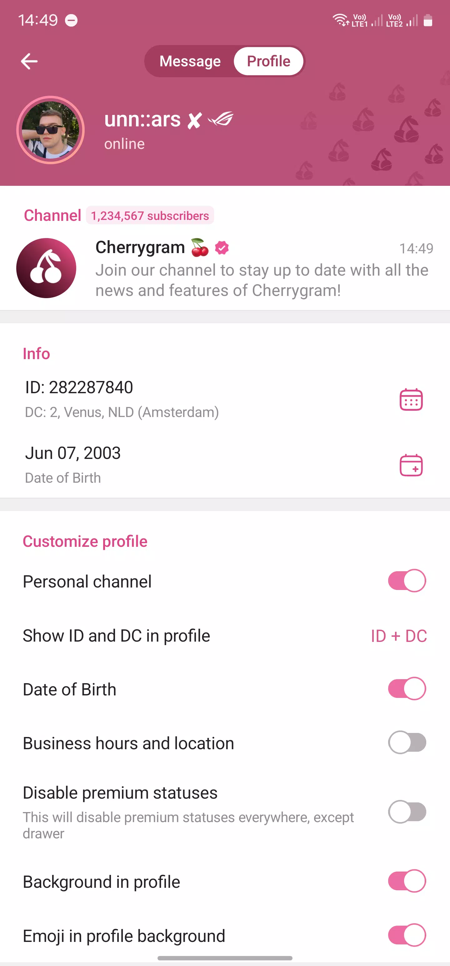 Cherrygram APK