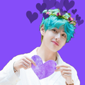 V BTS stickers ARMY
