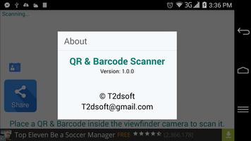 QR & Barcode Scanner capture d'écran 2