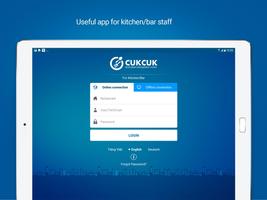 CUKCUK - Kitchen/Bar الملصق