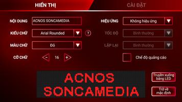 ACNOS LED 포스터