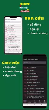 Screenshot 1 for Sổ Tay Ngữ Pháp Tiếng Nhật