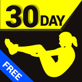 30 Day Abs Trainer Free icône