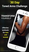 30 Day Toned Arms Trainer Free Affiche