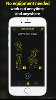 30 Day Squats Trainer Free capture d'écran 3