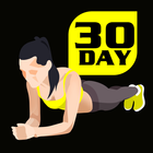 30 Day Plank Challenge Free آئیکن