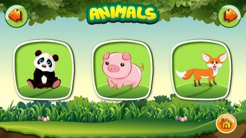 Puzzles and animal sounds capture d'écran 1