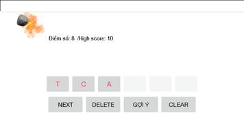 Game luyện từ vựng capture d'écran 1