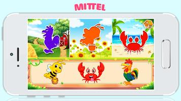 Tiere jigsaw puzzle spiele für Screenshot 1