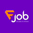 Fjob: Job sinh viên-thực tập biểu tượng