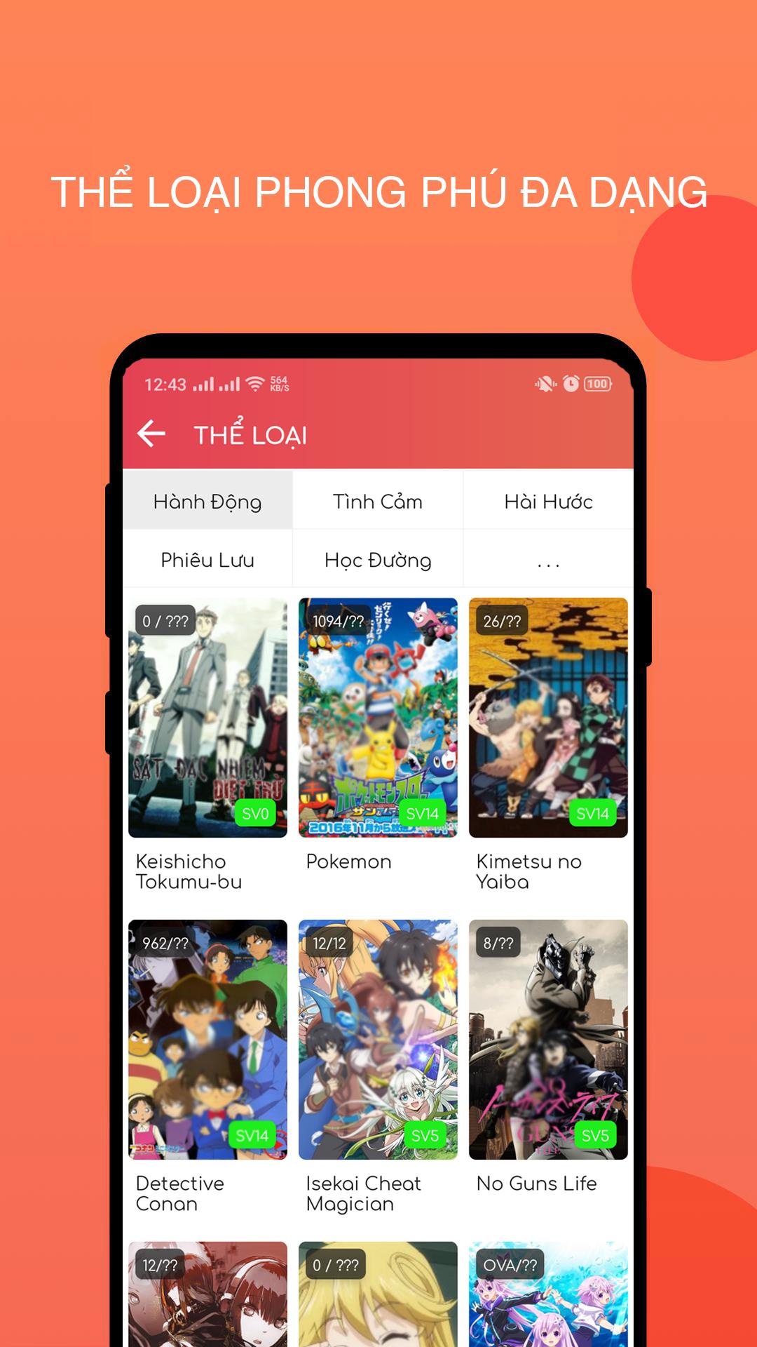 Tải xuống APK Anime VietSub cho Android