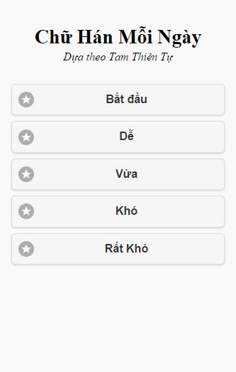 Học Chữ Hán Mỗi Ngày Apk For Android Download