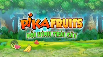 PikaFruits - Fruit Connect الملصق
