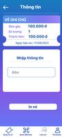 VNPT eTICKET capture d'écran 2