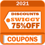 Coupons For Swiggy icône