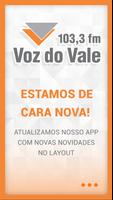 Radio Voz do Vale 103,3 FM الملصق