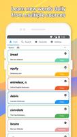 Word of the Day - Vocabulary Builder & Thesaurus โปสเตอร์