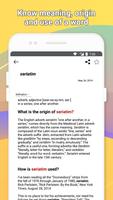 Word of the Day - Vocabulary Builder & Thesaurus ảnh chụp màn hình 1