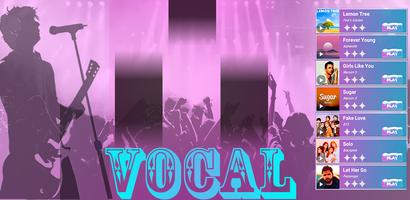 Music Vocal Piano Games Affiche