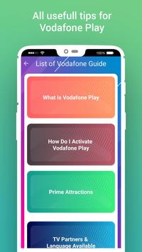 Tips for Vodafone Play - Free Live TV Guide-poster