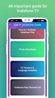 برنامه‌نما Tips for Vodafone Play - Free Live TV Guide عکس از صفحه