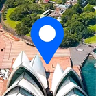GPS Navigation Live Earth Map simgesi