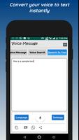 Voice Message, Search, Speech to Text capture d'écran 3