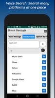 Voice Message, Search, Speech to Text capture d'écran 1