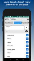 Voice Message, Search, Speech to Text اسکرین شاٹ 1