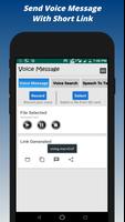 Voice Message, Search, Speech to Text capture d'écran 2