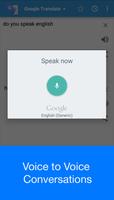 Speak to Voice Translator syot layar 1