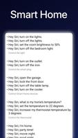 Commands for Siri تصوير الشاشة 1