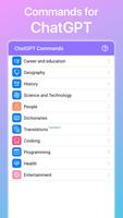 Commands for ChatGPT poster