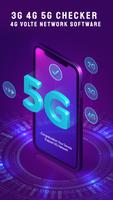 3G 4G 5G Checker : 4G VoLTE Network Software Affiche
