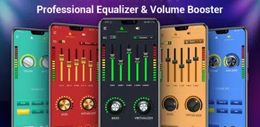 ボリュームブースター-サウンドブースターと音楽イコライザー