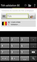 TVA validation BE Affiche