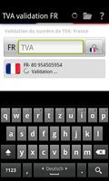 TVA validation FR Affiche