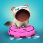 Vacuum cats: battle io games आइकन