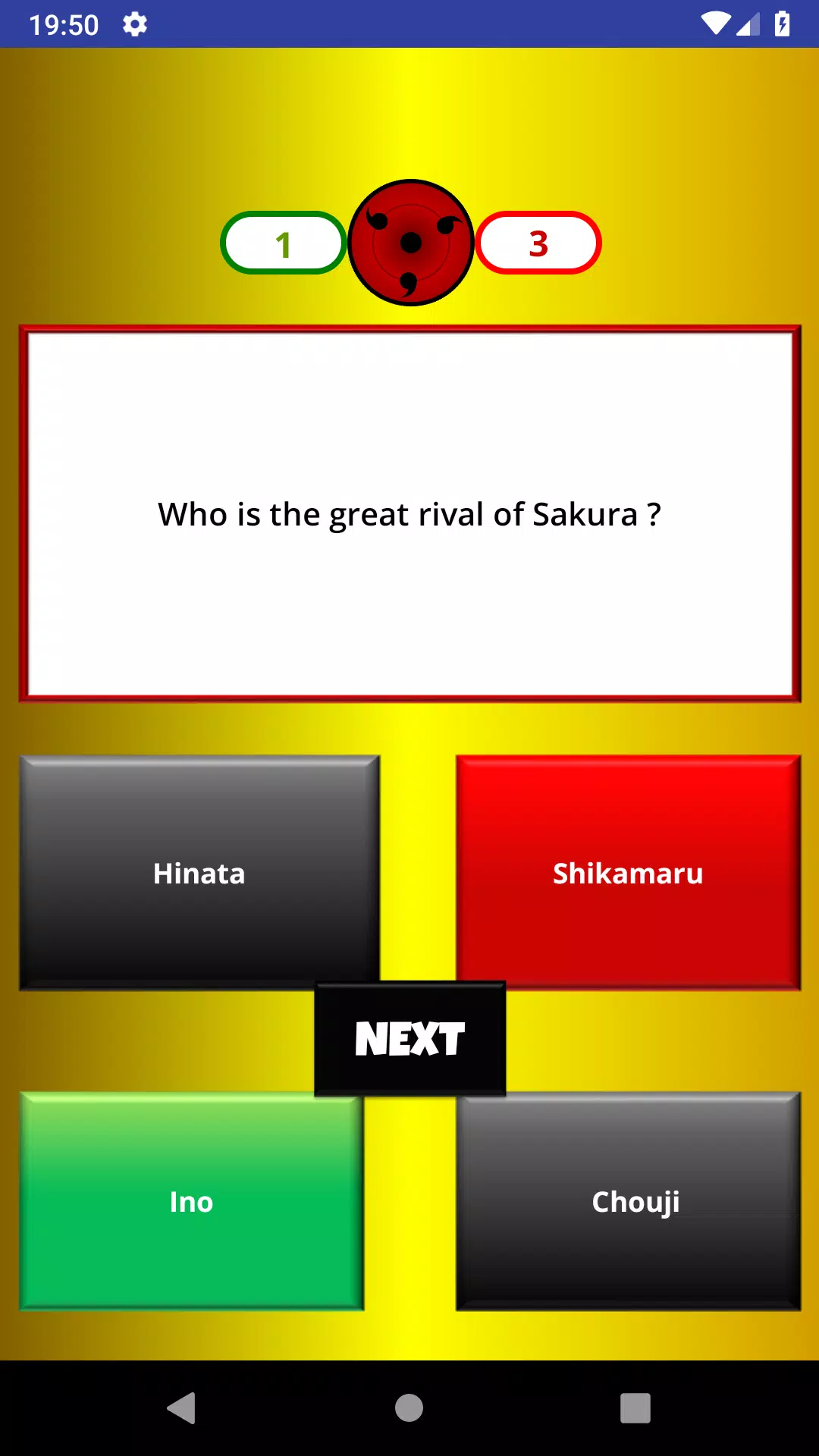 Naruto Quiz Hard