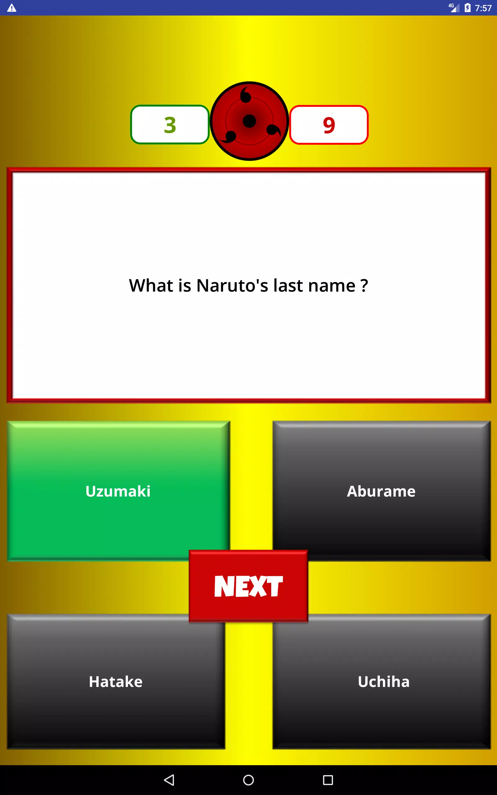 Naruto Quiz - TriviaCreator