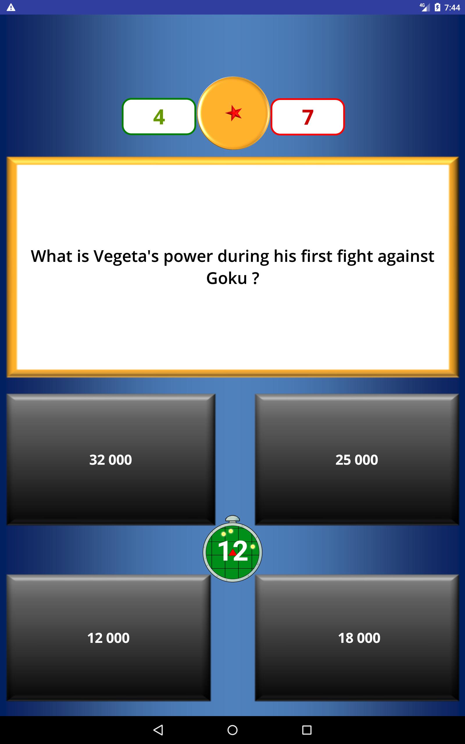 Unofficial Dbz Trivia Quiz 100 Questions For Android Apk Download