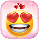 ikon Valentine Love Emojis -Sticker