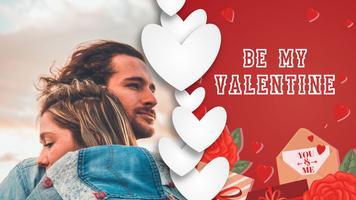 Valentine's Day Photo Frame poster