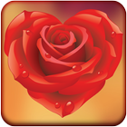 Rose Love Stickers icône
