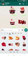 Love & Romantic Stickers syot layar 3